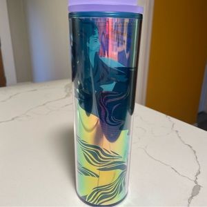 NWT Starbucks 2023 Mermaid Siren Purple Blue Green Hot or Cold Tumbler